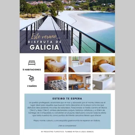 Ferienhaus A Casa De Abaixo - Casa De Pueblo A 10 Minutos De La Playa *